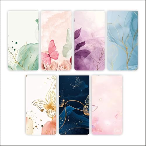 Image of Zesta Magnetic Bookmark Set of 7 | Aesthetic Book Mark for Reading | Cute Anime Bookmarks for Kids, Students | Book Accessories for Novels, Gifts for Readers(Abstract Magnetic Bookmarks, 15X4 Cms)