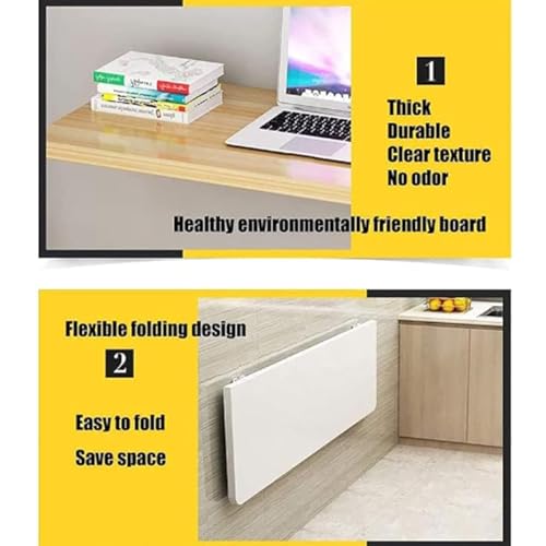 Table pliante peu encombrante WBWAPA pour optimiser l'espace d'un petit appartement - 8