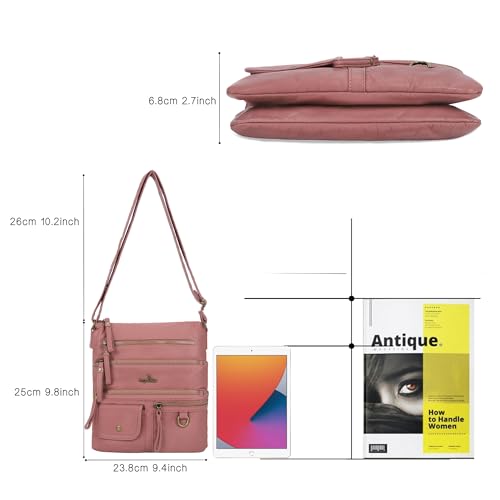 Image of Angel Kiss Small Shoulder Bag for Women Crossbody Purses and Handbags Multi Pockets Hobo Bags