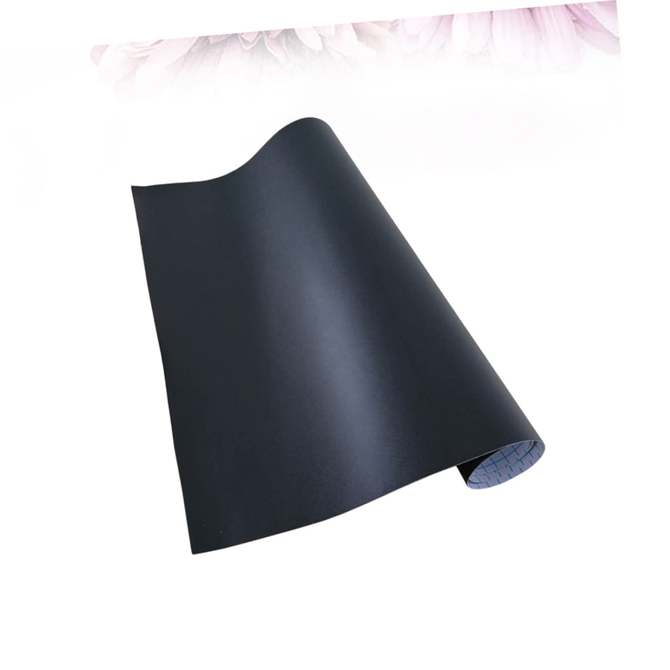Wandaufkleber in Tafelform 2 Stück 45x200cm Selbstklebend und Wiederverwendbar aus Schwarzem Pvc Abnehmbare Kreidetafelaufkleber für Kinder im Klassenzimmer und Zuhause