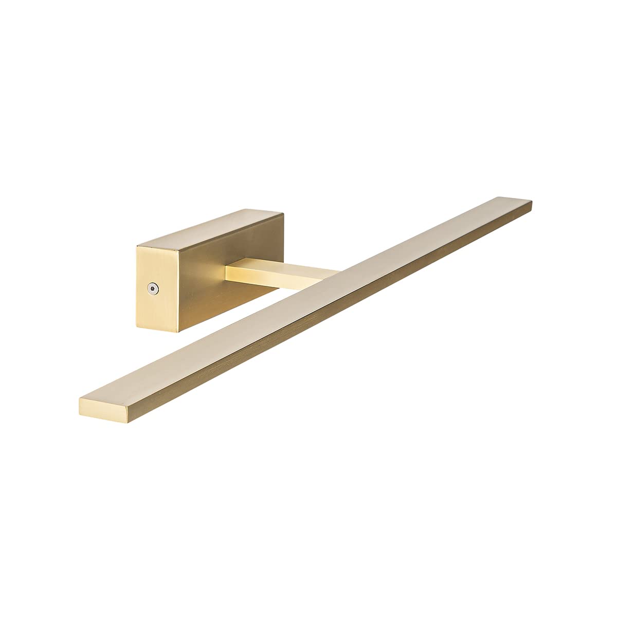 Qazqa led Design Wandleuchte, Wandlampe - Jerre - Gold, inkl. 22W integrierter LED, 2700K, warmweiß, 62cm, IP44, Ideal als Badezimmerlampe und