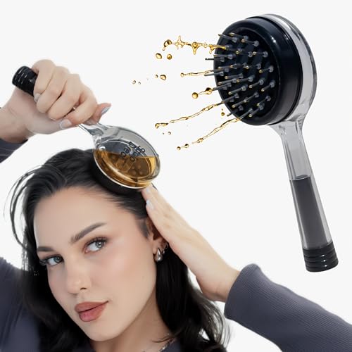 Massager Hair Growth Oil Applicator For Men And Women - Easy, Mess-Free, Precise Control Bask And Lather Scalp Stimulator For Adults - Promo