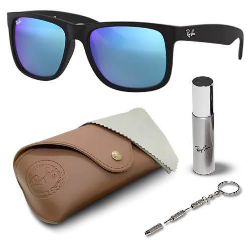 Ray-Ban RB4165 JUSTIN COLOR MIX Square Shaped Sunglasses for Men