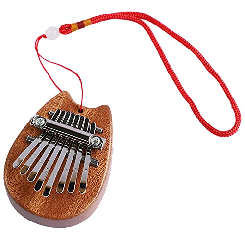 Piano De Pulgar Kalimba, Piano De Pulgar Para Principiantes, Instrumento De Piano De Pulgar Kalimba, Piano De Pulgar Portátil Kalimba Con Cordón, Regalo Para Niños, Adultos, Principiantes Cover