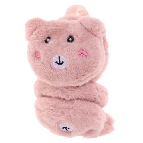 TOVINANNA Fuzzy Winter Ear Muffs for Kids Panda Design Plush Material Toddler Ear Protectors