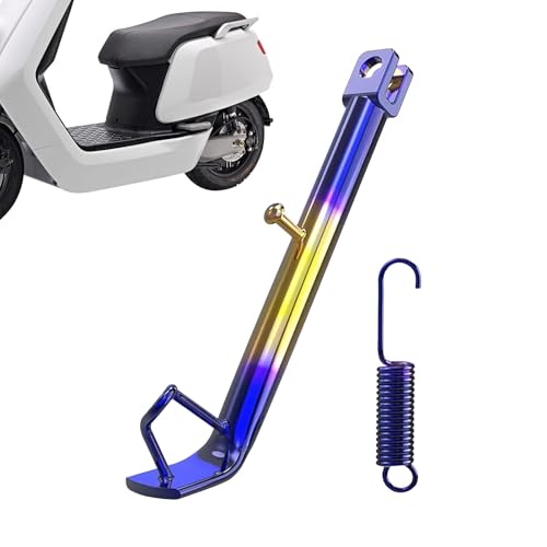 Béquille latérale pour moto robuste béquille de stationnement universelle scooter véhicules
