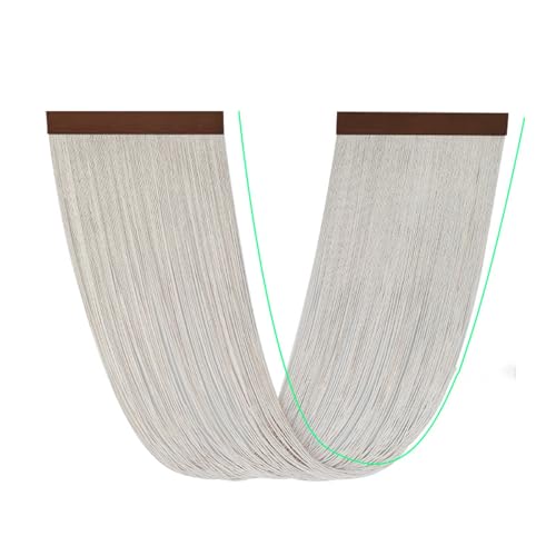 ALMASI Tapiz grande de macramé para colgar