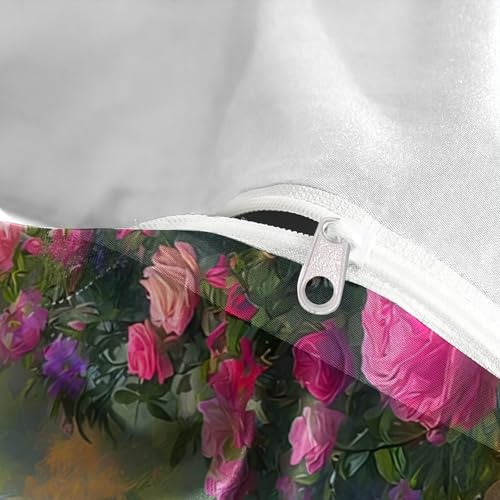 Housse de couette 200x200 microfibre parure de lit 3D effet eau pour garçons filles - 8