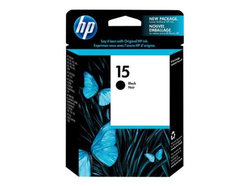 LD Remanufactured Ink Cartridge Replacement for HP 15 C6615DN (Black, 2-Pack)