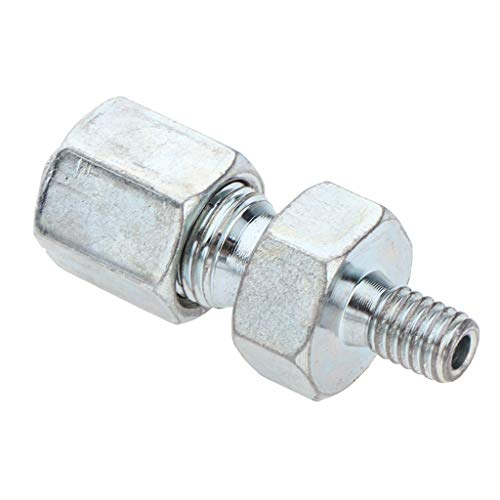 Baoblaze ajuste de graxa hidráulica padrão – liso, 90 graus, reto M10 x M6