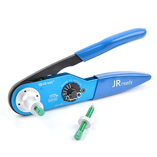 JRready YJQ-W2DT Deutsch Crimper Support Size 12,16,20 Solid Contact Work with Deutsch DT,DTM,DTP