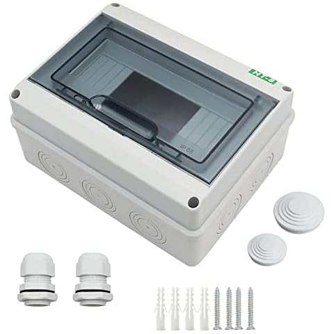 Caja Estanca Exterior Electrónica IP65, 8 Modulos Cover