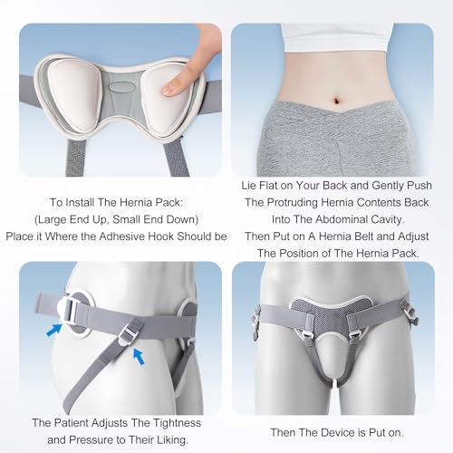 Faja para Hernia Unisex Ajustable con Almohadillas Médicas miniatura 6