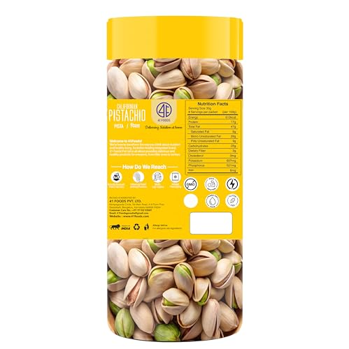 Image of 41 Foods Premium Pista | Salted Pista | 500g