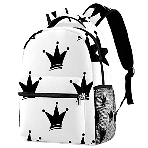 Sac à dos ordinateur portable grande capacité multicolore motif licorne mignonne