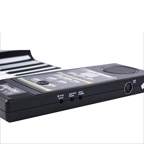 KUANDARM Piano Pliant Main Roll Piano, 88 Touches Rechargeable Roll Up Piano avec, Pliant Instruments de Musique pour Enfants débutant Musique Jouets éducatifs débutant - Les Beatles, Paul McCartney, John Lennon, RIngo Starr, George Harrison KUANDARM Piano Pliant Main Roll Piano, 88 Touches Rechargeable Roll Up Piano avec, Pliant Instruments de Musique pour Enfants débutant Musique Jouets éducatifs débutant – Image 8