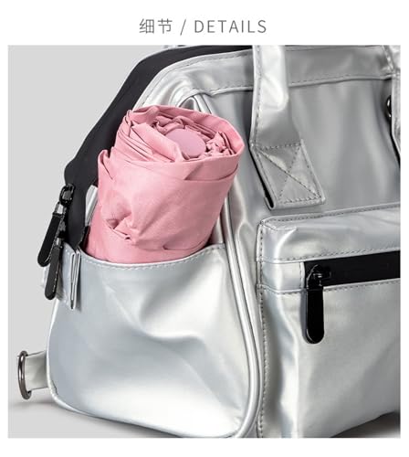 Mochila de tela Oxford térmica para escuela: evita comida caliente en viajes 7