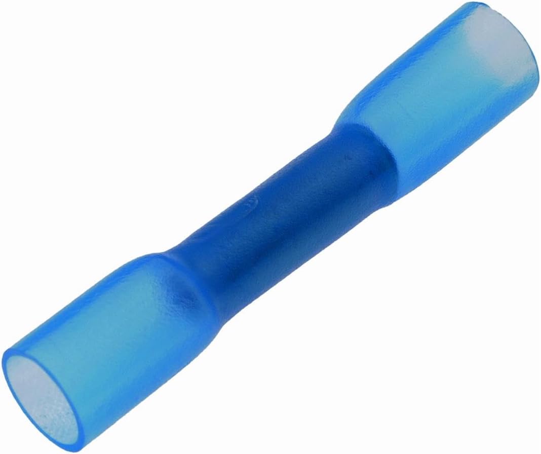 Dorman 85245 16-14 Gauge Butt Weather Proof Connector, 50 Pack, Blue, 50 Pack Universal Fit