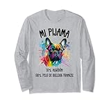 Idea de regalo para una amiga que ama a su bulldog frances para Navidad o cumpleaños. ¡El regalo perfecto para una madre, hija, tía, hermana, amiga, esposa, novia que es fanática de los perros!