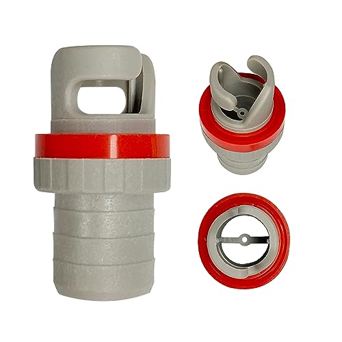 MEIKELION Halkey-Roberts (HR) Air Valve Adapter Inflatable Boat Foot Pump Halkey-Roberts HR Hose Adapter H-R Valve Adapter Roberts (HR) Air Valve Adapter