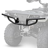 SAUTVS Rear Bumper for Polaris Sportsman 400 500 570 600 700 800 2002-2020, Heavy Duty Steel Rear Brush Guard Back Bumper Guard Protector Accessories