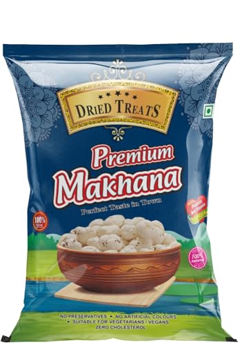 Image of Dried Treats Dried Fruits Nuts And Seeds (Makhana Salted, 250g)