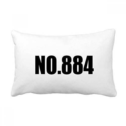 Coussin décoratif Numéro 884 Chanceux multicolore, idée cadeau originale pour déco de canapé