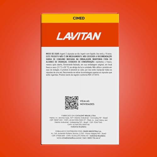 Lavitan Ômega 3 1000 mg - 60 cápsulas