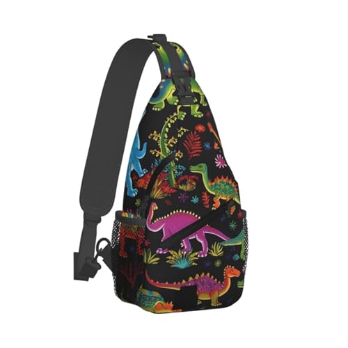 Bolso cruzado estilo bandolera moda para hombre y mujer miniatura 2