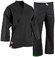 ProForce Men's Ultra-Lightweight Waist Uniform Set - Jacket, Pants & White Belt, 55% Cotton/45% Polyester