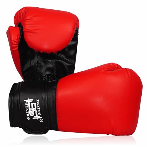 Image of Boxing Gloves - Training Gloves with Hook and Loop Velcro Closure for Long-Lasting Strength and Durability