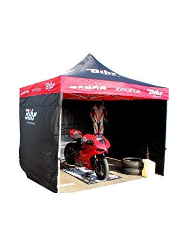 Motodak Toit de tonnelle de Paddock bihr Home Track 3m x 3m