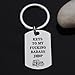 CHENVA Car Lover Keychain Gift Stainless Steel Dog Tag Keyring Wrangler Accessories Gift for Car Lover (Keys to My Badass Jp Keychain)