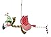 Kurt Adler Tin Flamingo "snow Bird" Christmas Ornament