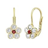 Echter klarer und roter Topas Swarovski