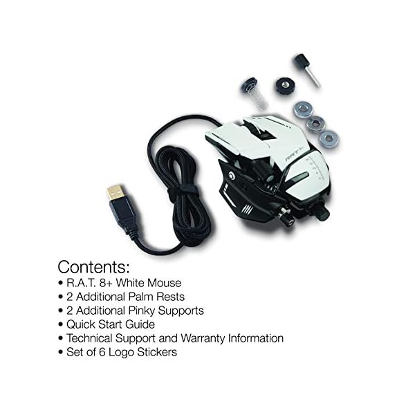 Mad Catz Fully Adjustable Wired Gaming Mouse - Image 4