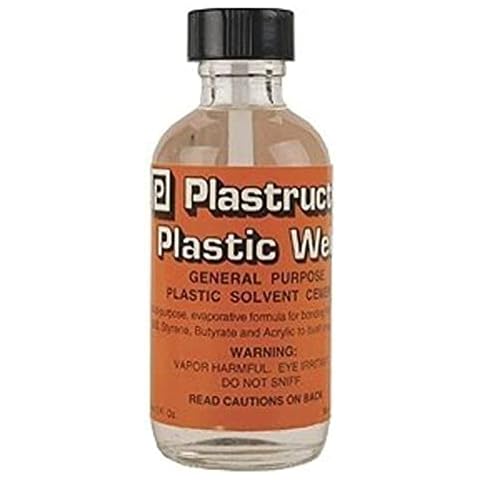 Plastruct Plastic Weld w/applicator 2oz Bottle Cover