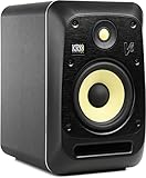 The V6S4 has the KRK custom designed Kevlar tweeter and a 6" woven Kevlar woofer. Also has an optimized front ported bass reflex enclosure design. Bi-amped Class-D amplification with an acoustic and desk loading condition Low Frequency EQ's and also ...
