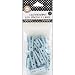 Canvas Corp CVS2156 1-Inch-by-.25-Inch Mini Light Blue Clothespins 25 Pieces