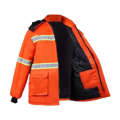 Veste de travail unisexe multipoches veste de chantier zippée solide