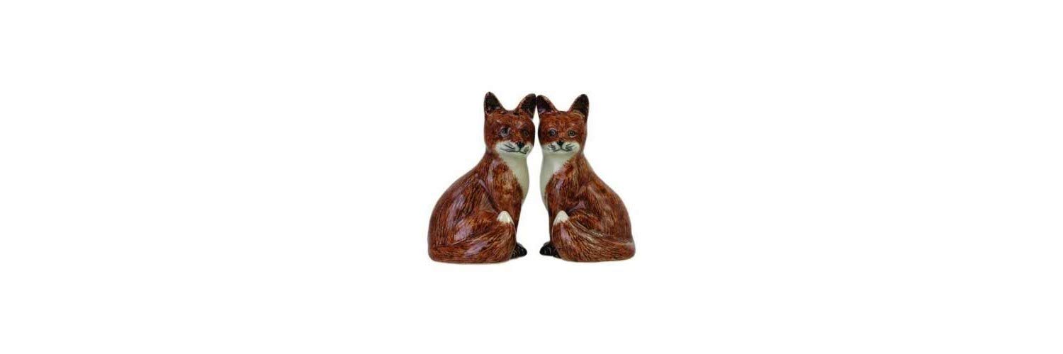 Quail CeramicsFox Salt & Pepper Shaker Pots