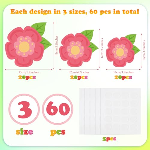 Motipuns Conjunto de 60 peças de decorações de quadro de avisos de verão para sala de aula, recortes