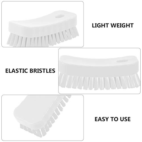 HEALLILY Nagelborstel Stevige Prime Schrobben Borstel Nail Brush Fingernail Scrub - Afbeelding 4