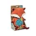 B. toys- Happy Yappies – Pipsqueak the Fox – Talking Teddy Toy Repeats What You Say - Stuffed Fox Plush Toy – Sensory Toys for babies 10 months +