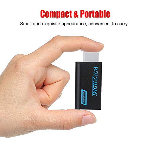 Goldoars Convertitore da Wii a HDMI Adattatore Wii...