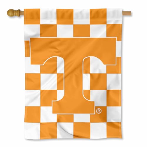 College Flags & Banners Co. Tennessee Volunteers Checkerboard Double Sided House Flag