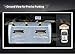 XTRONS Car Front View Forward Camera for Parking Monitor Non Mirror Image Without Lines