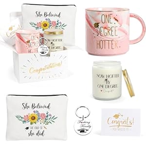 2024 Graduation Gifts,Funny College Graduation Gifts for Her,Master Degree,Phd Graduation Gift with Mug,Graduation Gifts for Friend,Sister,Daughter