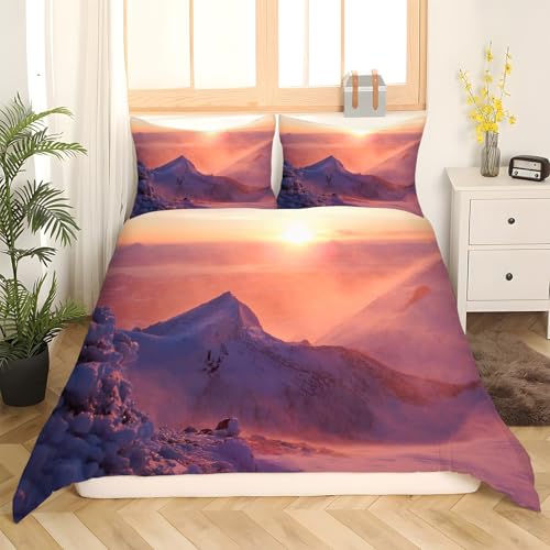 Parure de lit en microfibre douce 160x200 pour un sommeil réparateur