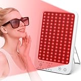 Ziptly Red Light Therapy for Face and Body, Dual 660nm & 850nm Near Infrared Red Light Therapy Panel with Adjustable Stand and Timer, 3 Modes and 6 Brightness Levels,Ideal Gift for Family & Friends